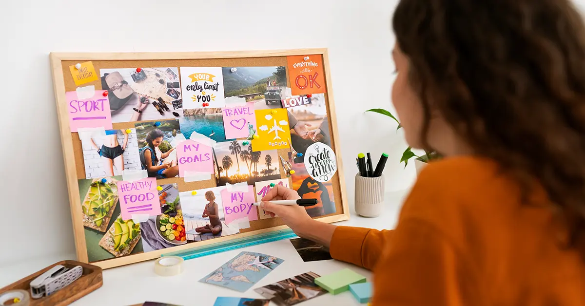 vision board